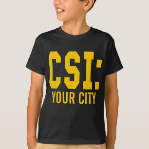 T-shirt Produits de CUSTOMIZEABLE CSI