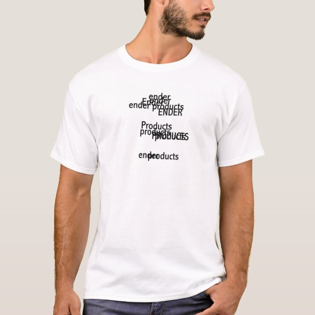 T-shirt Produits d'Ender (Devant)