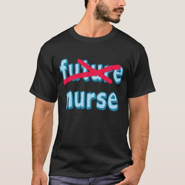 T-shirt Produits d'obtention du diplôme d'infirmière (Devant)