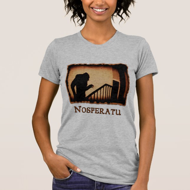 T-shirt Produits effrayants de vampire de Nosferatu (Devant)
