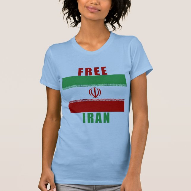 T-shirt Produits libres de l'Iran (Devant)
