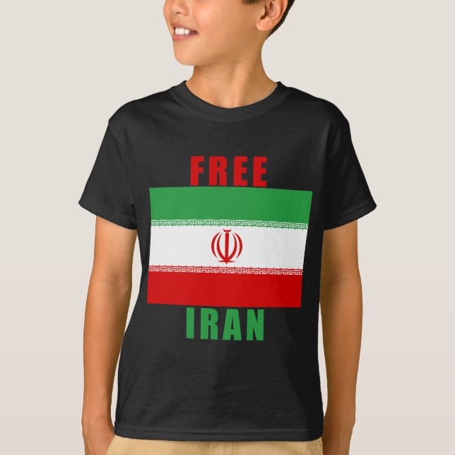 T-shirt Produits libres de l'Iran (Devant)