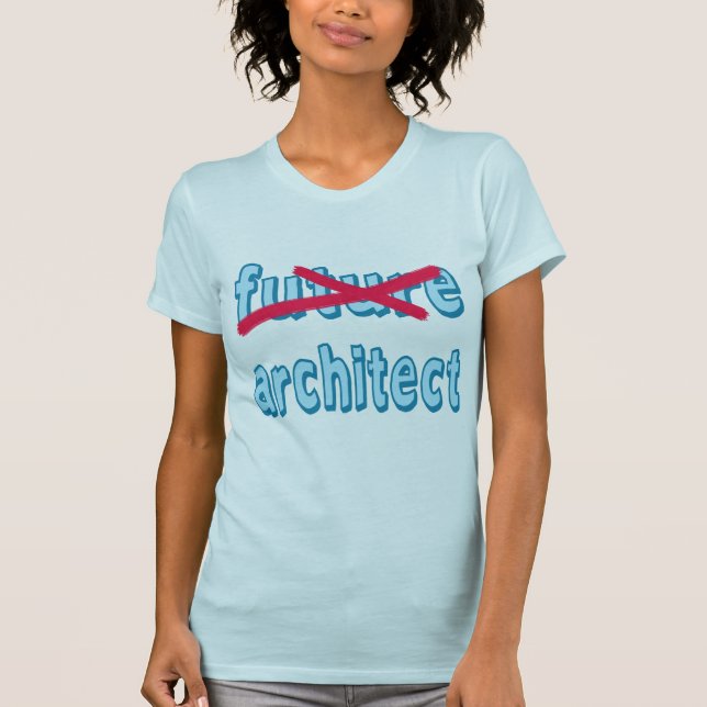T-shirt Produits licenciés d'architecte (Devant)