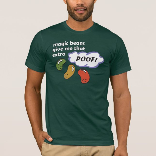 T-shirt Produits magiques d'haricot (Devant)