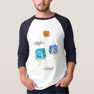 T-shirt Prof de chimie Collègue Éléments chimiques Blague