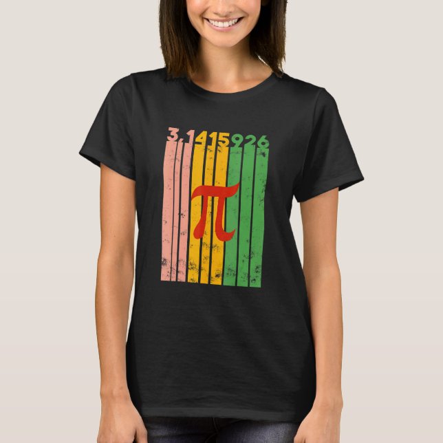 T-shirt Prof de maths disant nerd (Devant)