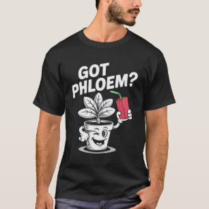 T-shirt Prof de Science Amusant sur la Biologie du Phloème