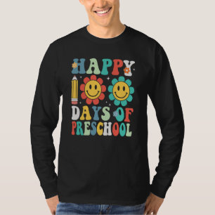 T-shirt Prof Kids Groovy 100 Jours Heureux 100ème Jour De 