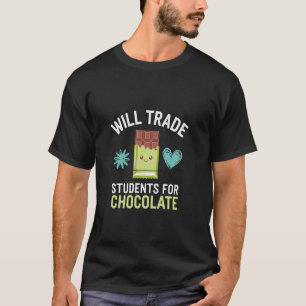 T-shirt Prof Retro de la Saint-Valentin Échangera Élèves C