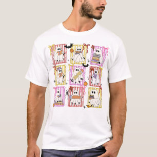 T-shirt Professeur amateur de lecture de livre de fantôme