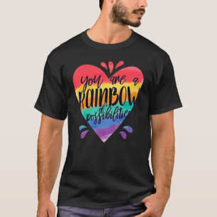 T-shirt Professeur Arc-En-Ciel Vous Êtes Un Arc-En-Ciel De