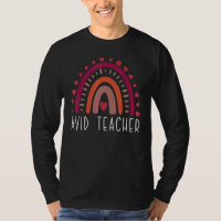 Professeur AVID Boho Rainbow Retour à l'école Appr