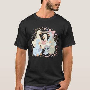T-shirt Professeur Club Professeur Drôle Oie Idiote