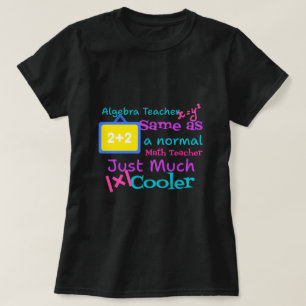 T-shirt Professeur d'algèbre identique à un professeur de
