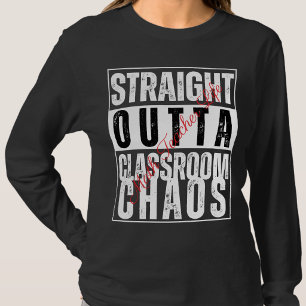 T-shirt Professeur d'anglais de l'année Professeur stagiai