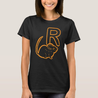T-shirt Professeur d'apprentissage des lettres de l'alphab