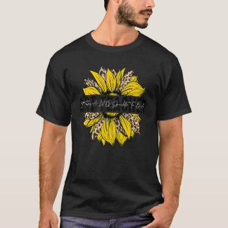 T-shirt Professeur d'art Boho Tournesol Attentionné Dévoué