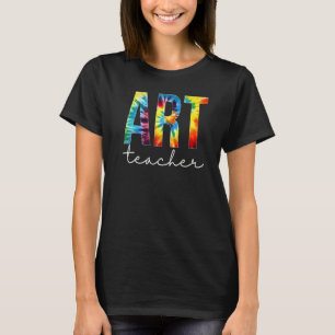 T-shirt Professeur d'art Jour de reconnaissance Tie Dye Bo
