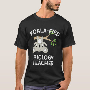 T-shirt Professeur de biologie Gif Koala Appréciation Merc
