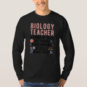T-shirt Professeur de biologie Une poignée de cellules Ens