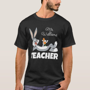T-shirt Professeur de carottes à manger sur le sol de BUGS