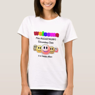 T-shirt Professeur de classe d'accueil personnalisé