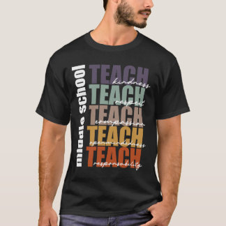 T-shirt Professeur de collège enseigne au professeur de co