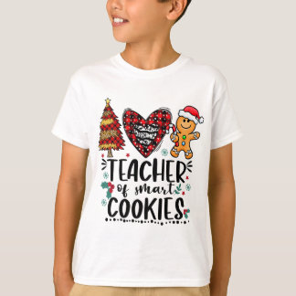 T-shirt Professeur de cookies intelligents Funny Christmas