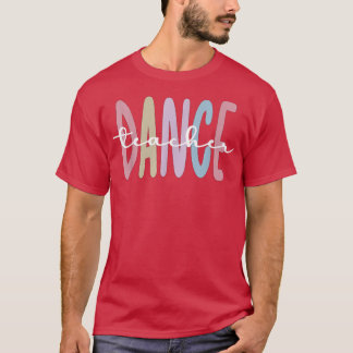 T-shirt Professeur de danse Appréciation Dance Instructeur