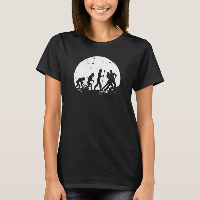 T-shirt Professeur de danse Évolution École de danse Danse (Devant)