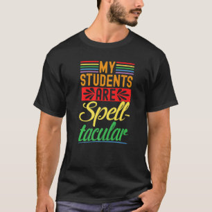 T-shirt Professeur de dyslexie Sensibilisation Dyslexique