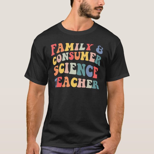 T-shirt Professeur de Facteurs en sciences de la famille e (Devant)
