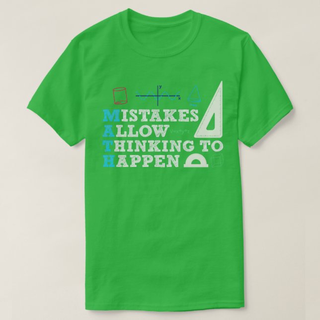 T-shirt professeur de geek de maths professeur drôle (4) (Design devant)