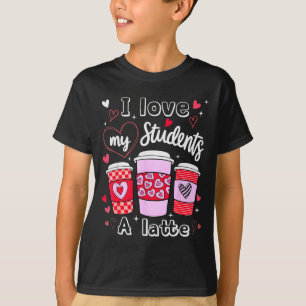 T-shirt Professeur de la Saint-Valentin J'aime Mon Cl A La