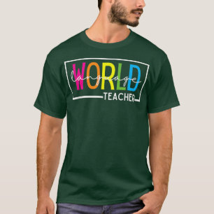 T-shirt Professeur de langues mondiales