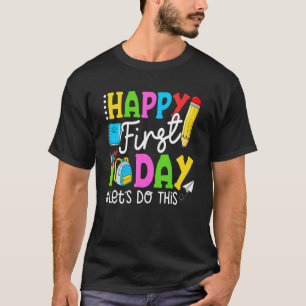 T-shirt Professeur de l'école de fierté Élève Heureux Prem