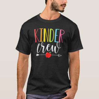 T-shirt Professeur de maternelle Kinder Crew