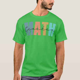 T-shirt professeur de mathématiques