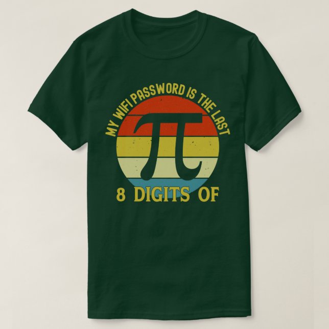 T-shirt professeur de maths drôle (Design devant)