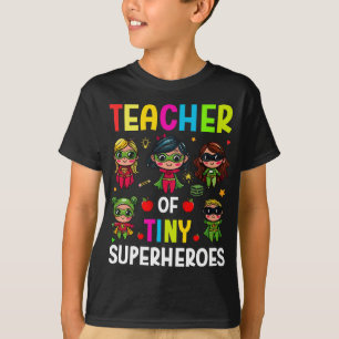 T-shirt Professeur de minuscules super-héros