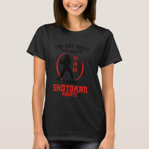 T-shirt Professeur de munitions d'arts martiaux de karaté