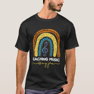 T-shirt Professeur De Musique Enseigner La Musique Est Ma