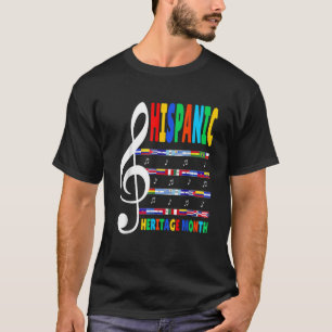 T-shirt Professeur de musique Kid Mois du patrimoine histo