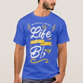 T-shirt Professeur de musique - Sans la vie musicale
