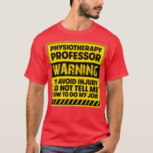 T-shirt Professeur de physiothérapie2