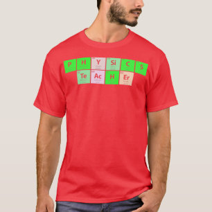 T-shirt Professeur de physique