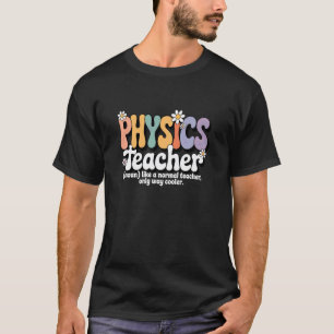 T-shirt Professeur de physique rétro Mécanique quantique S