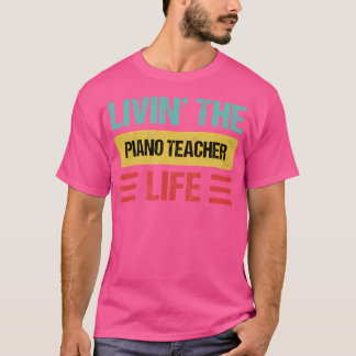 T-shirt Professeur de piano