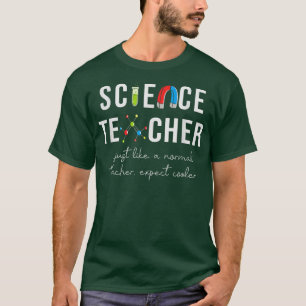 T-shirt Professeur de sciences, Chimie, Physique, Biologie