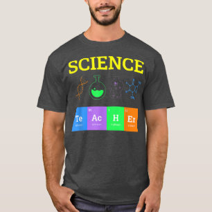 T-shirt Professeur de sciences Périodiquement Chimie Physi